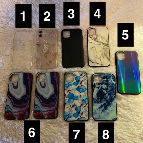 ✨iphone 11 phone cases - 8 count✨ - Picture 2 of 4